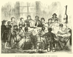 An Entertainment at Lampa, Preparation of the Cardinal